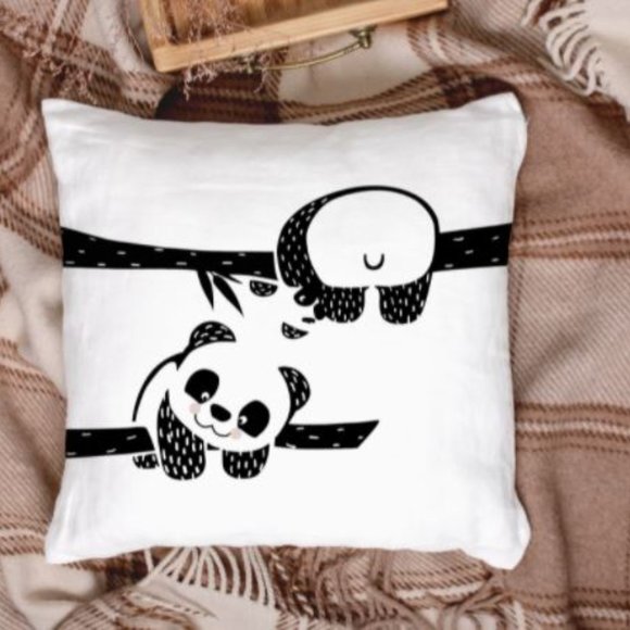 Cute panda throw pilow - Picture 1 of 4